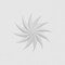Ekena Millwork Standard Sedgwick Spiral Rosette With Square Edge, 5"W x 5"H x 3/4"P ROSP050X050X075SDG12 - alternate 2